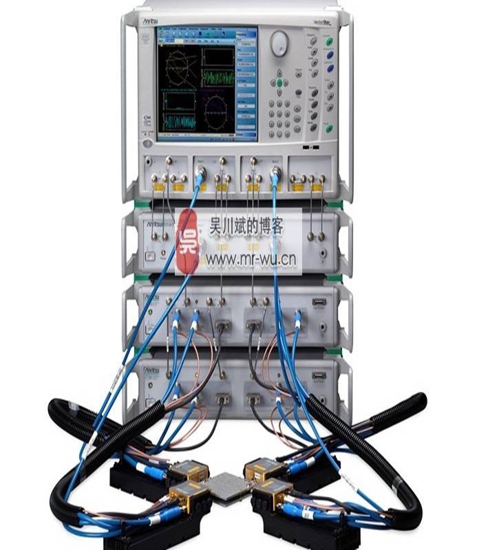 说明: ME7838A4 4 端口宽频矢量网络分析仪